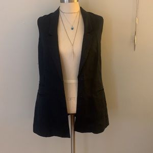 Club Monaco Linen and cotton lined vest